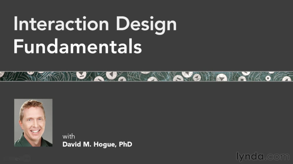 Cover slide for Interaction Design Fundamentals