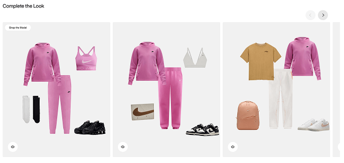 Example from Nike
